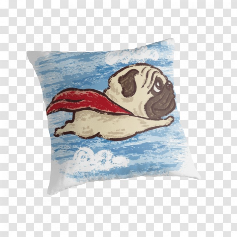 Pug Pillow Puppy Bulldog Dog Breed - Pet Transparent PNG