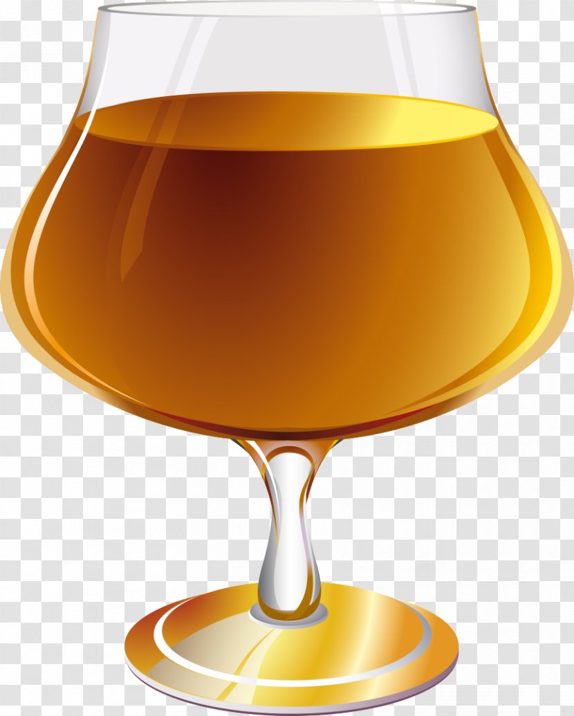 Brandy Cognac Champagne Whiskey Liquor - Wine Glass Transparent PNG