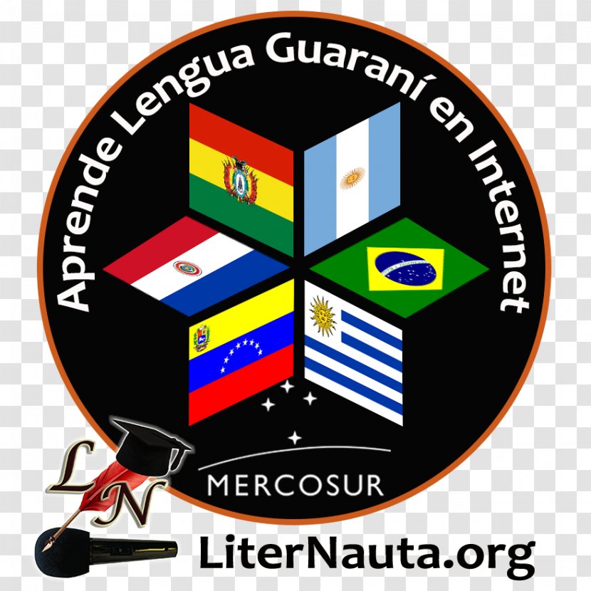 Guarani Mercosur Spanish Logo Brand - Book - Lengua Transparent PNG