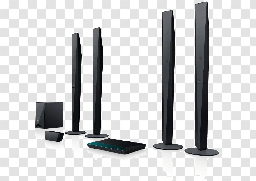 Blu-ray Disc Home Theater Systems 5.1 3D Cinema System Sony BDV-E6100 Black Bluetooth Surround Sound Corporation - Bdve2100 Transparent PNG