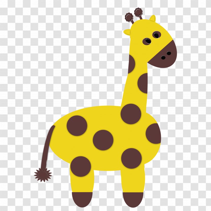Cute Zoo Animals Giraffe Scrapbooking Clip Art - Organism Transparent PNG