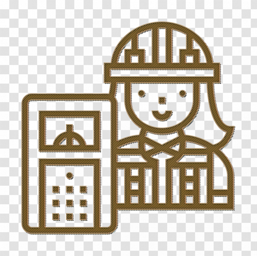 Electrician Icon Engineer Icon Construction Worker Icon Transparent PNG