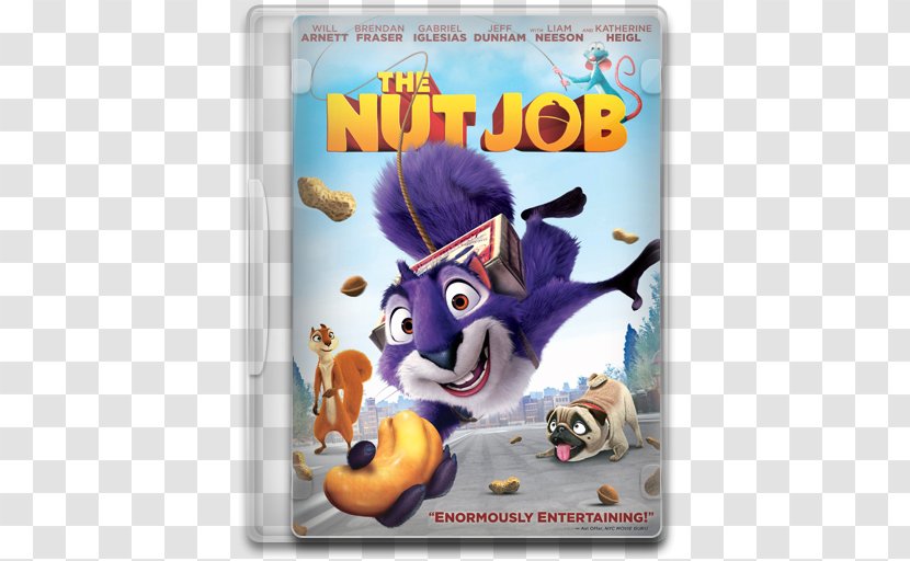 Blu-ray Disc Surly The Nut Job DVD Digital Copy - 2 Nutty By Nature Transparent PNG