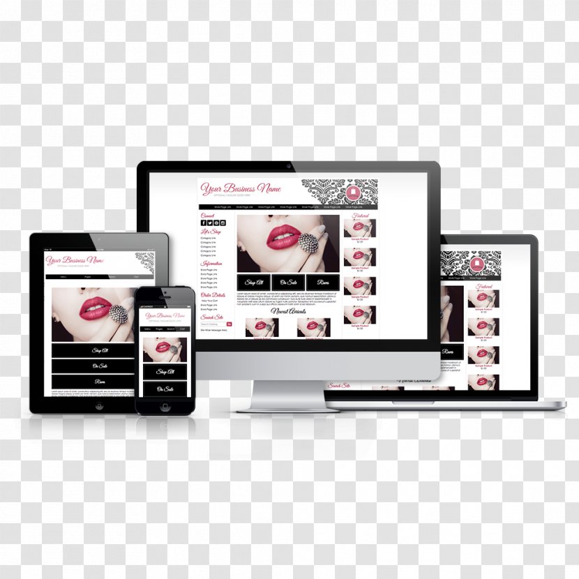 Joomla Responsive Web Design Phoca Gallery Development Template - Magenta - Lg Transparent PNG