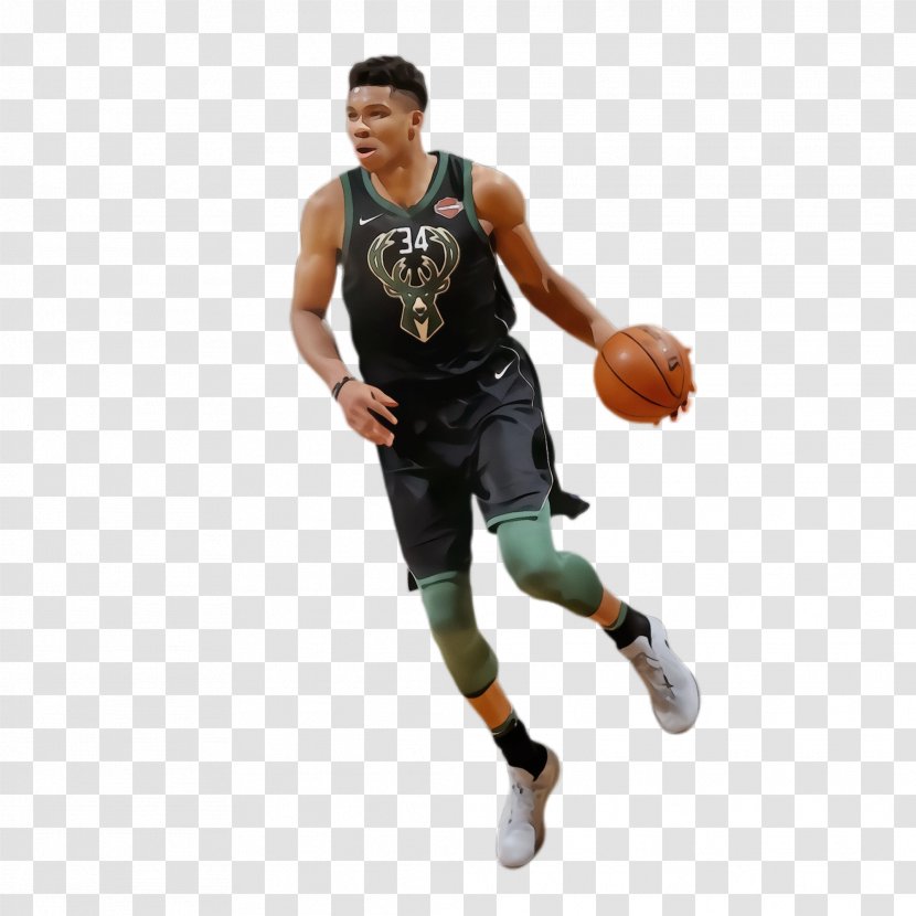 Giannis Antetokounmpo - Sports Equipment - Gear Football Player Transparent PNG