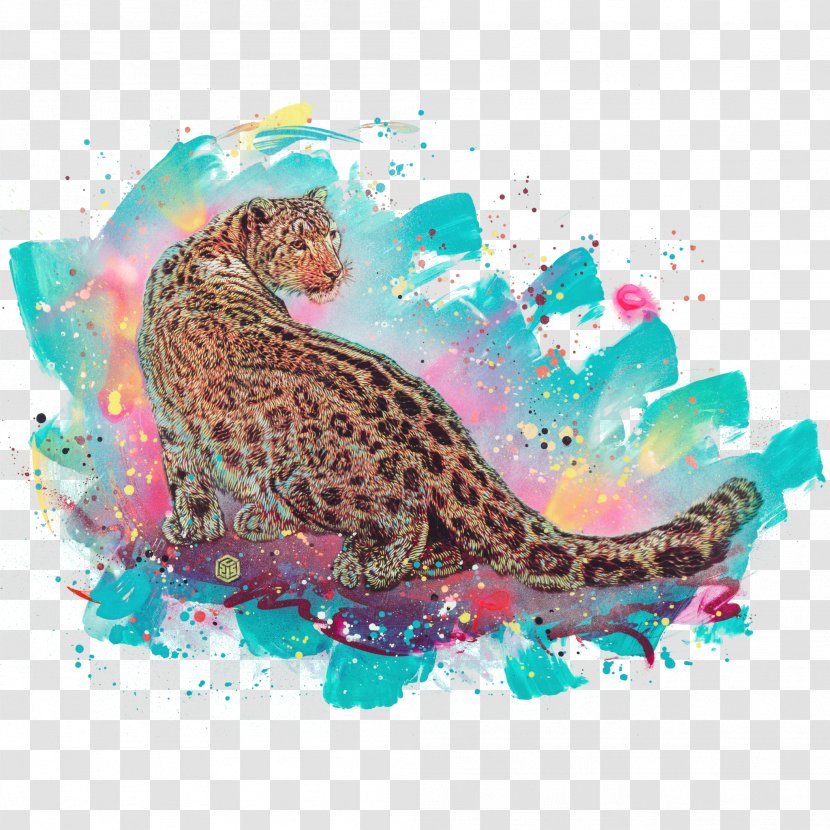 Far Cry 4 Jaguar Street Art Illustration - Wildlife Transparent PNG