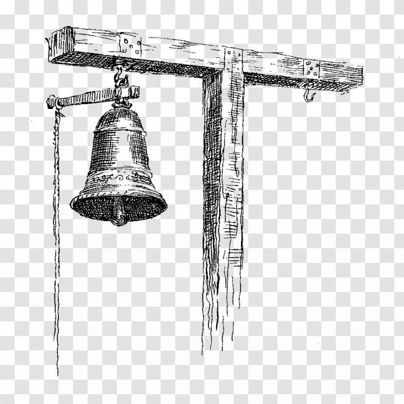 Church Bell White - Ceiling Fixture Transparent PNG