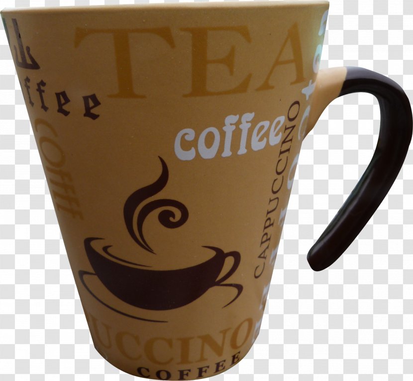 Coffee Cup Cafe Mug - Beautiful Brown Transparent PNG