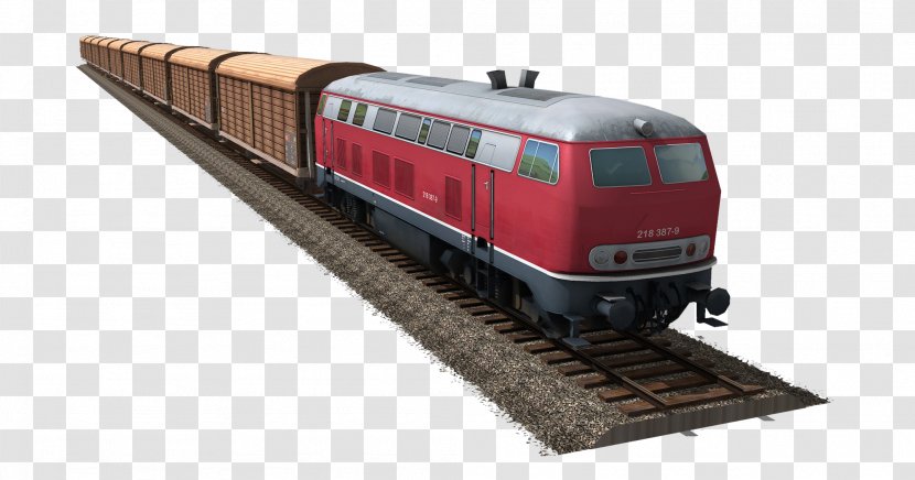Train Rail Transport Passenger Car - Locomotive - Free Download Transparent PNG