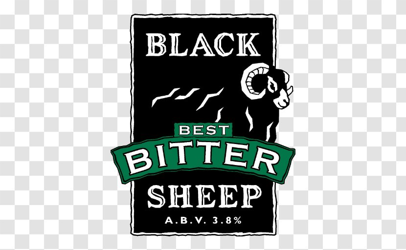 Black Sheep Brewery Cask Ale Bitter Beer Transparent PNG