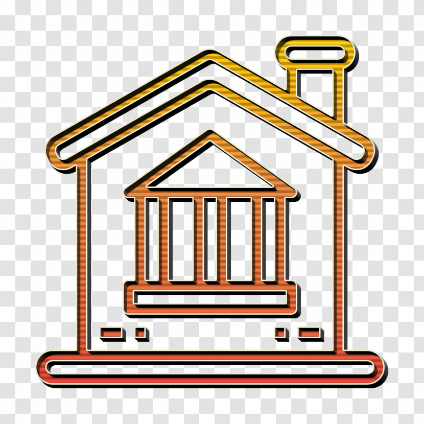 Bank Icon Business And Finance Icon Home Icon Transparent PNG