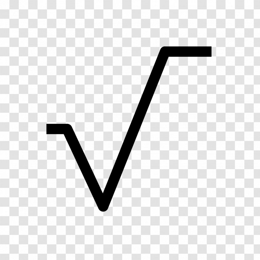 Square Root Symbol Function - Dots Transparent PNG