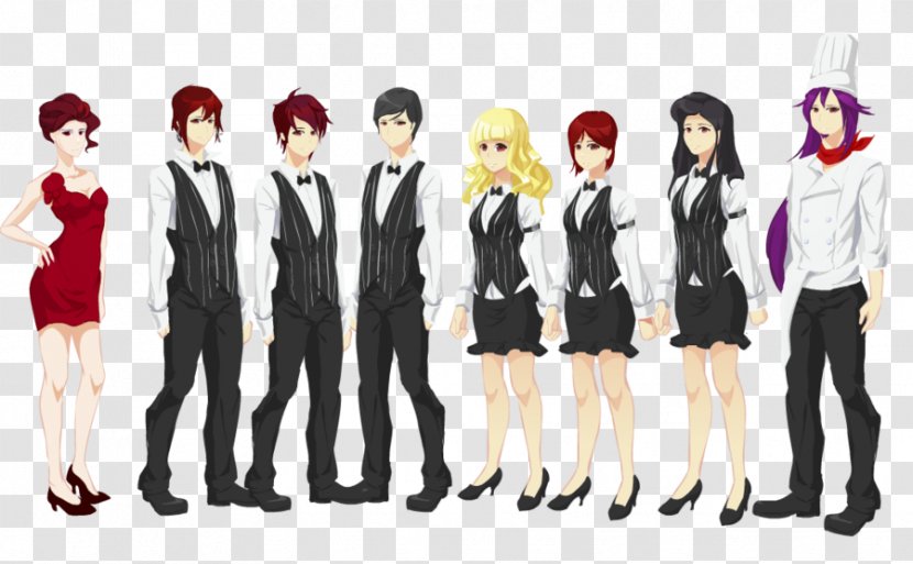 The Royal Trap Video Game Otome Café Rouge - Silhouette - Keikyz Hair Studio Inc Transparent PNG