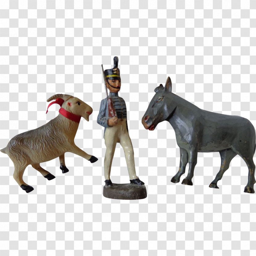 Cattle Donkey Goat Pack Animal Figurine Transparent PNG