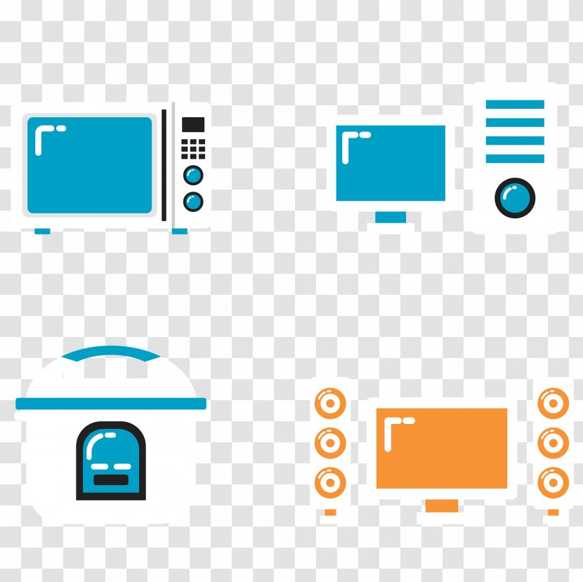 Vector Graphics Home Appliance Design Rice Cookers - Technology - Appliances Transparent PNG