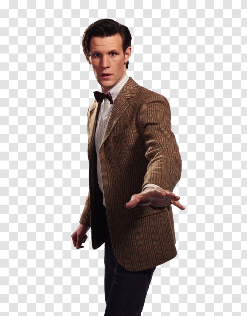 Matt Smith Eleventh Doctor Who Seventh - Formal Wear - Karen Gillan Transparent PNG