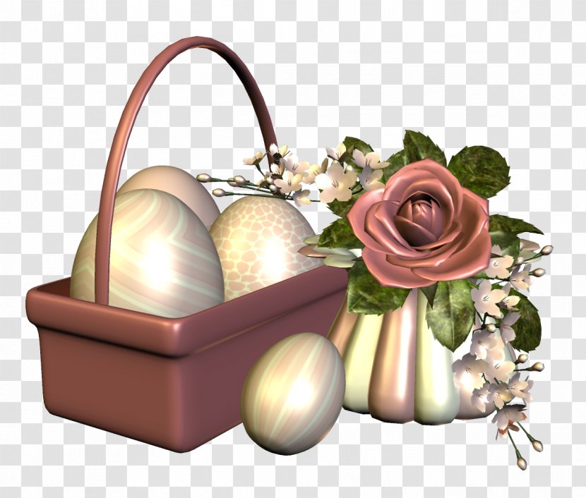 Easter Egg Basket - Flowerpot Transparent PNG