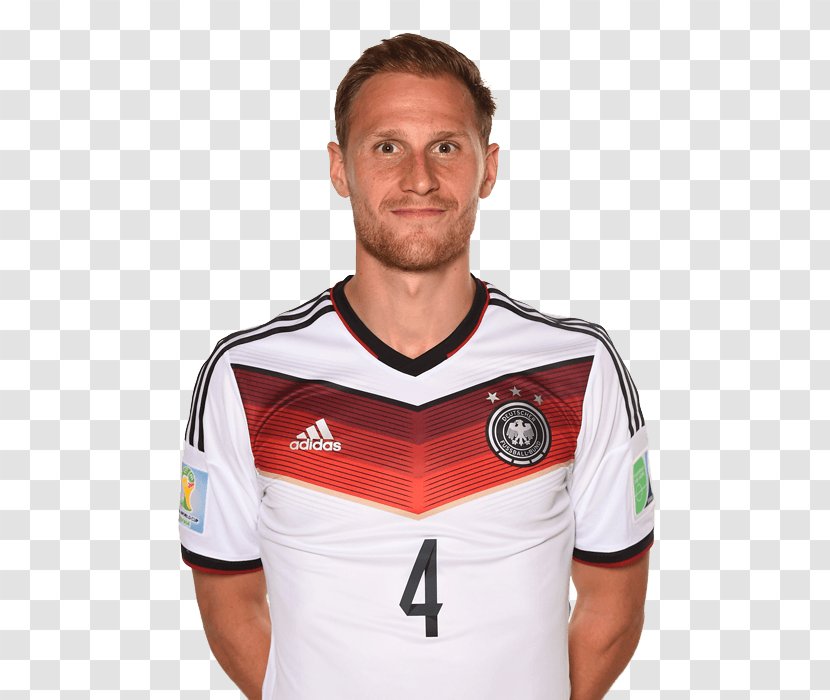 Mats Hummels 2014 FIFA World Cup Group G Germany National Football Team Player - T Shirt - Brasil Copa Transparent PNG