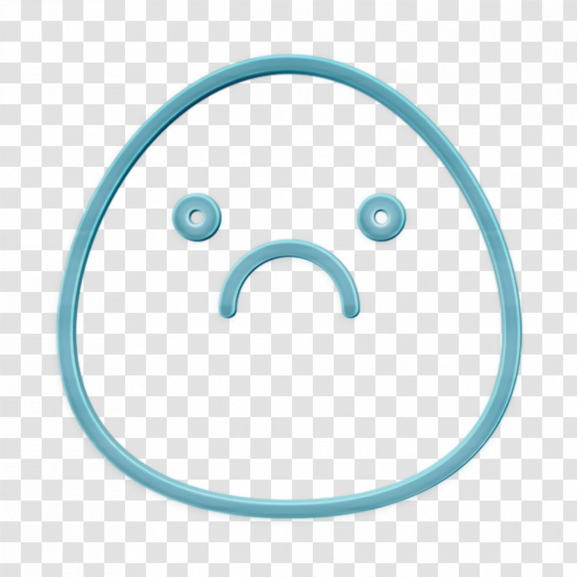 Emoji Icon Sad Icon Transparent PNG
