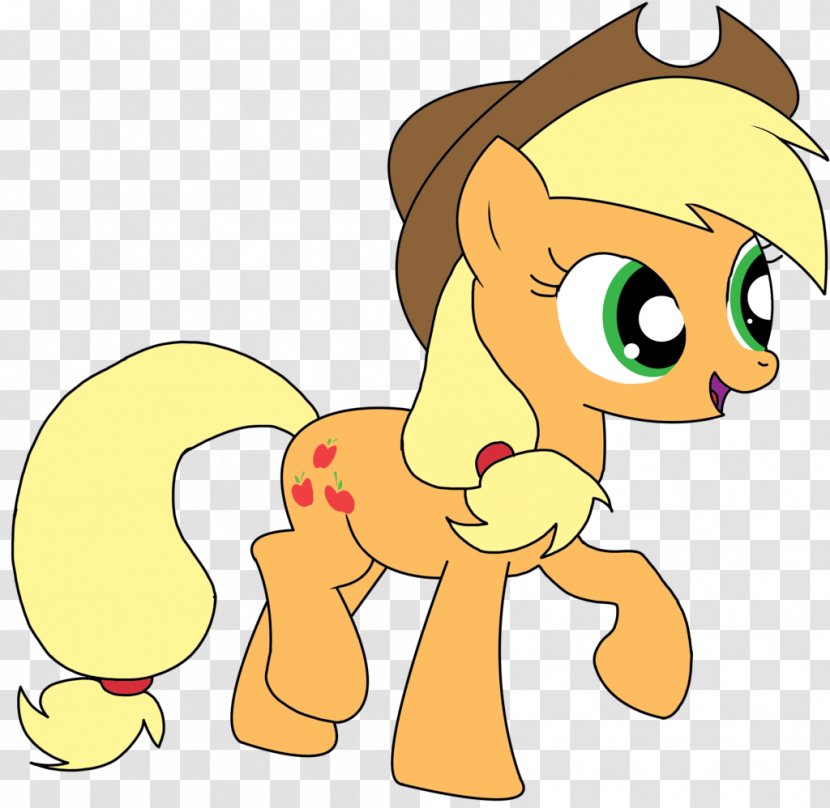 Pony DeviantArt Applejack Horse - Heart - Apple Jack Transparent PNG