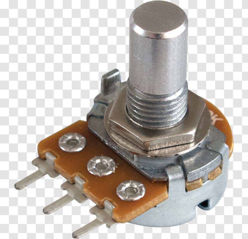 Potentiometer Electronics Electronic Component Trimmer Tone Control Circuit Transparent PNG