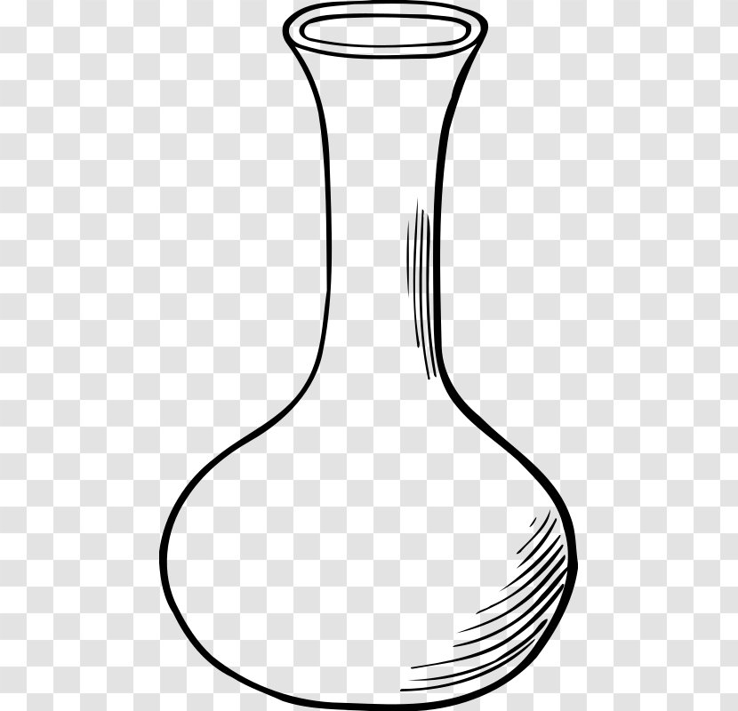 Laboratory Flasks Clip Art - Line - Flask Drawing Transparent PNG
