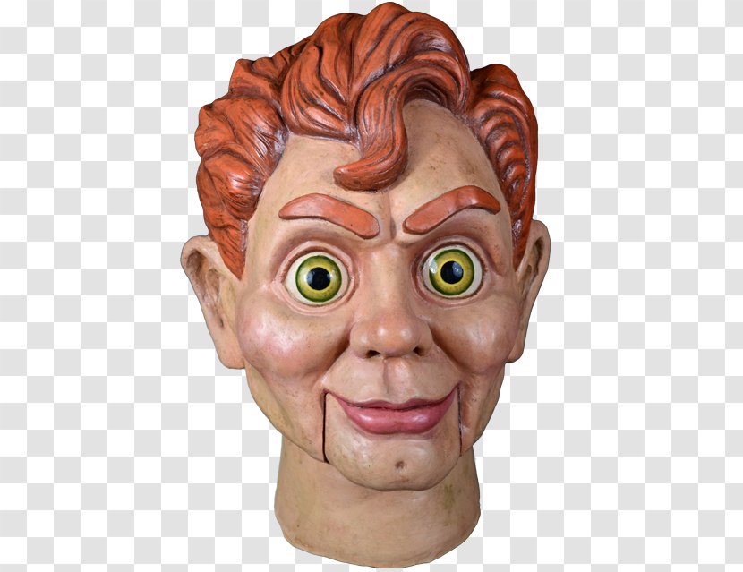 Slappy The Dummy Haunted Mask Goosebumps Halloween Costume Transparent PNG