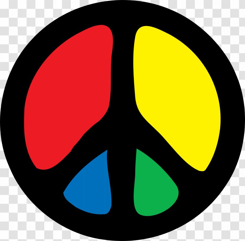 Peace Symbols Campaign For Nuclear Disarmament Clip Art - Hippie - Cliparts Transparent PNG