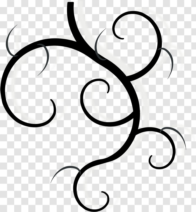 Drawing Clip Art - Line - Free Swirl Designs Transparent PNG