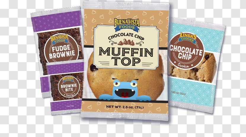 Muffin Chocolate Brownie Bakery Fudge Food - Meng Transparent PNG