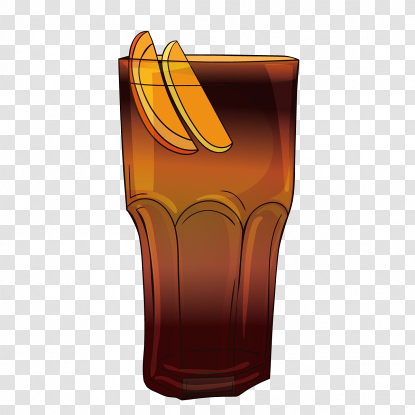 Orange Juice Tea Drink - Vector Lemon Transparent PNG