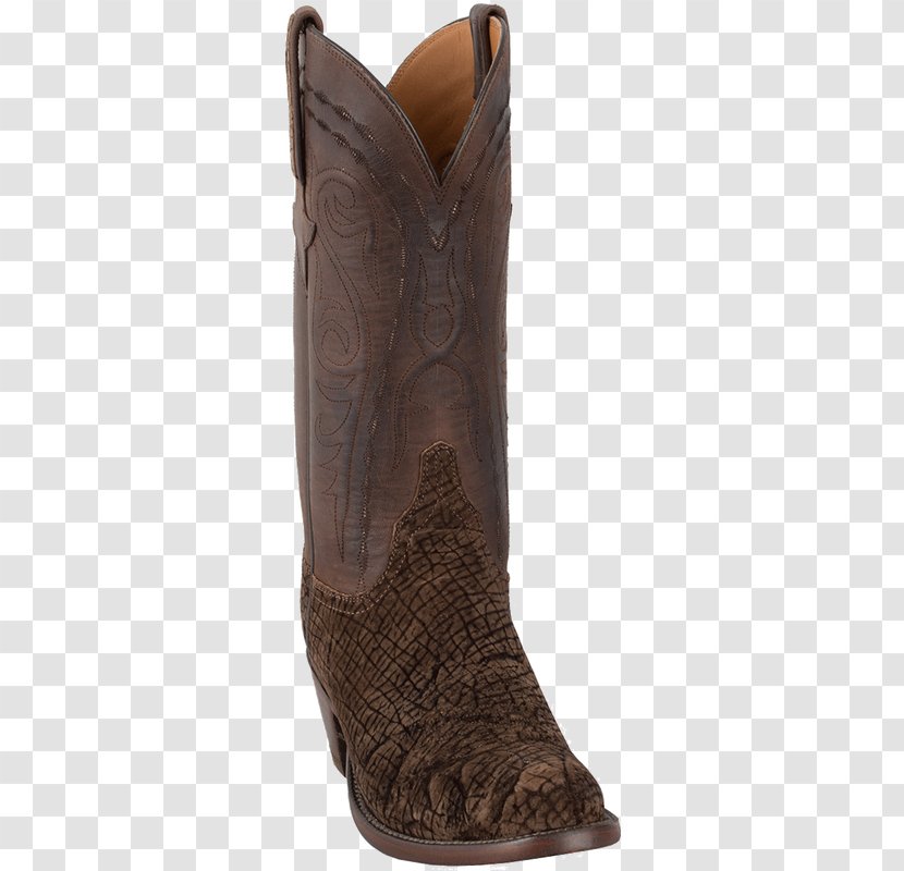 Cowboy Boot Pinto Ranch Shoe Chocolate - Footwear Transparent PNG