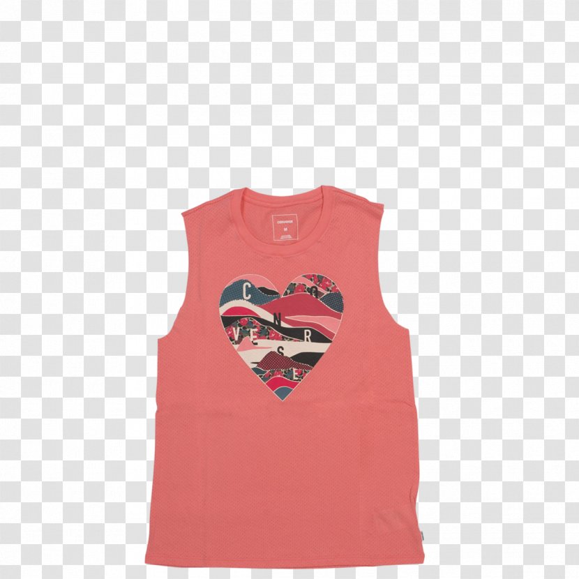 T-shirt Active Tank M Sleeveless Shirt Heart - Watercolor Transparent PNG