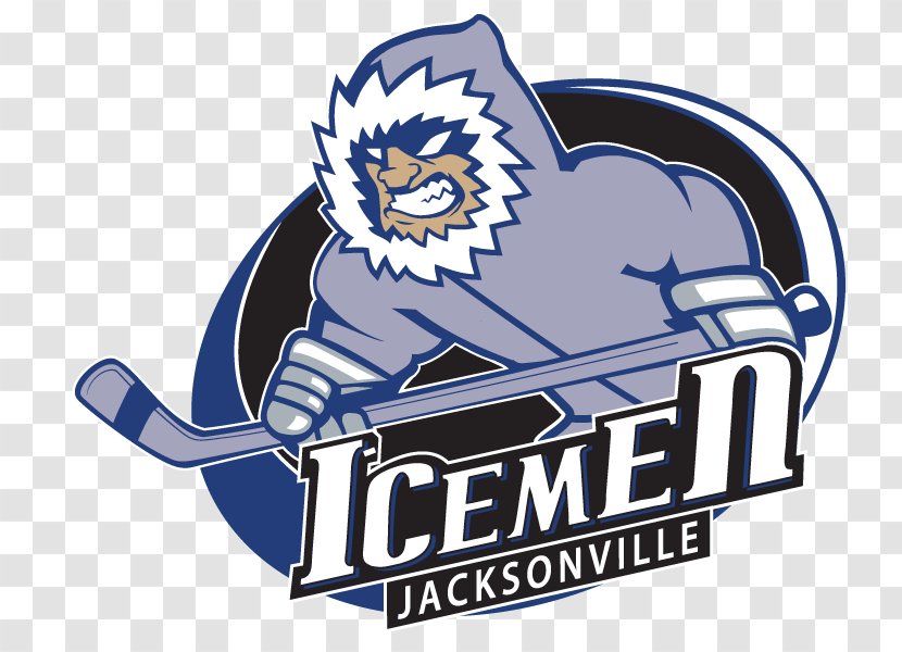 Jacksonville Icemen Evansville IceMen ECHL Orlando Solar Bears Veterans Memorial Arena - Hockey Logo Transparent PNG