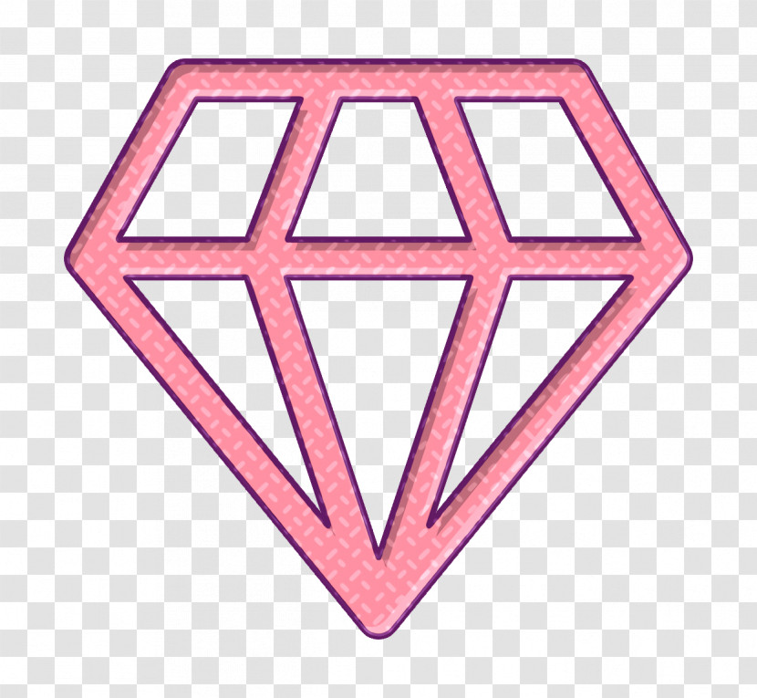 Minimal Universal Theme Icon VIP Icon Diamond Icon Transparent PNG