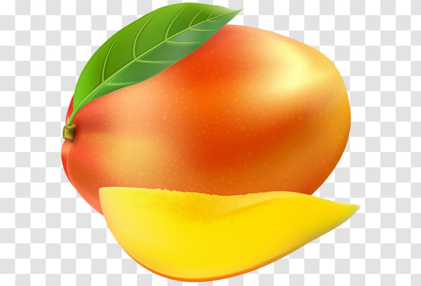 Diet Food Mango Apple Natural Foods - Orange Transparent PNG