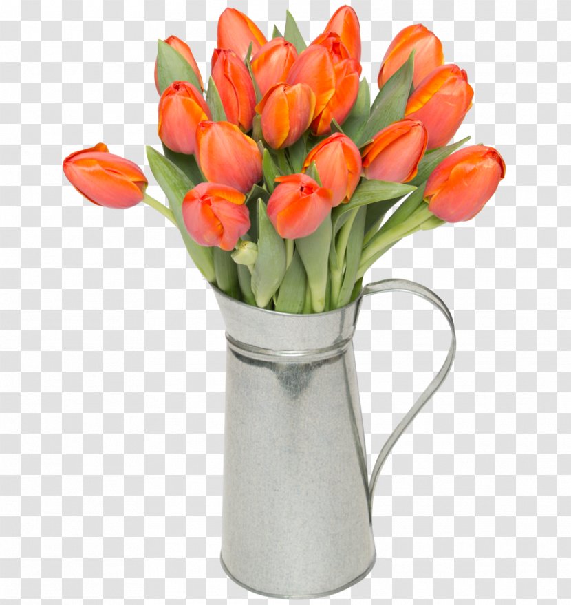 Tulip Floral Design Flower Bouquet Cut Flowers - Flowerpot Transparent PNG