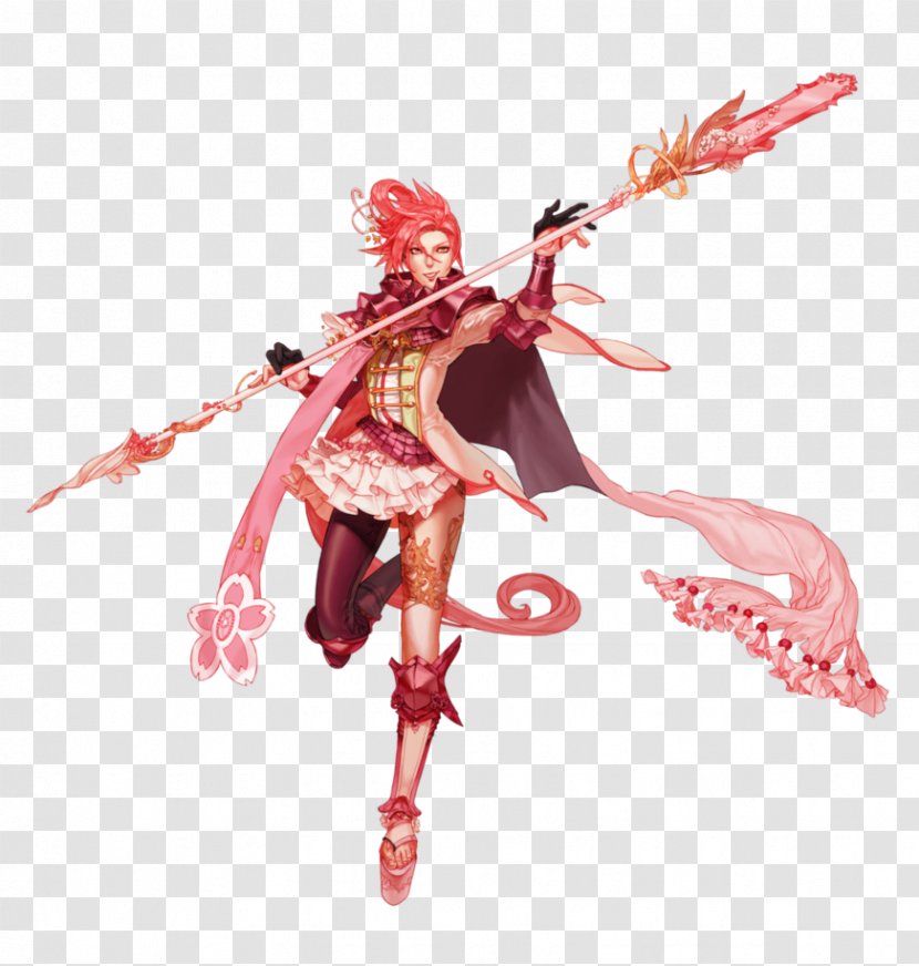 Costume Design Figurine Legendary Creature - Cherry Blossoms Drawing Transparent PNG