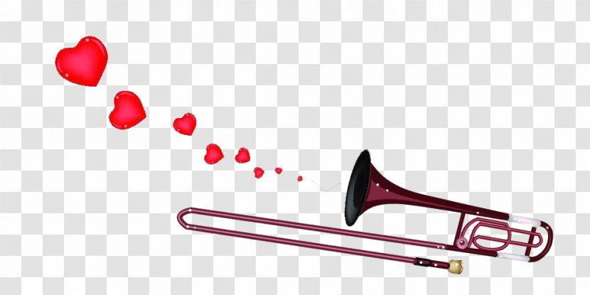 Trombone Stock Photography Royalty-free Illustration - Tree - Trumpet Love Transparent PNG