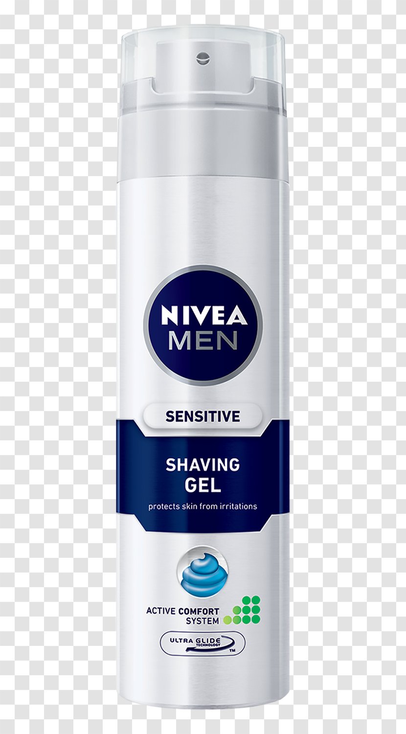 Shaving Cream NIVEA MEN Sensitive Moisturiser Aftershave - Beard Transparent PNG