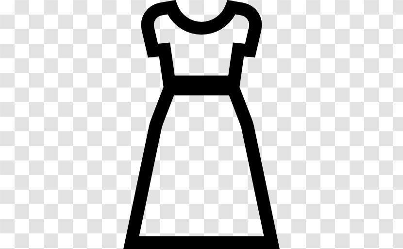 Dress Clothing Evening Gown Shirt - Little Black Transparent PNG