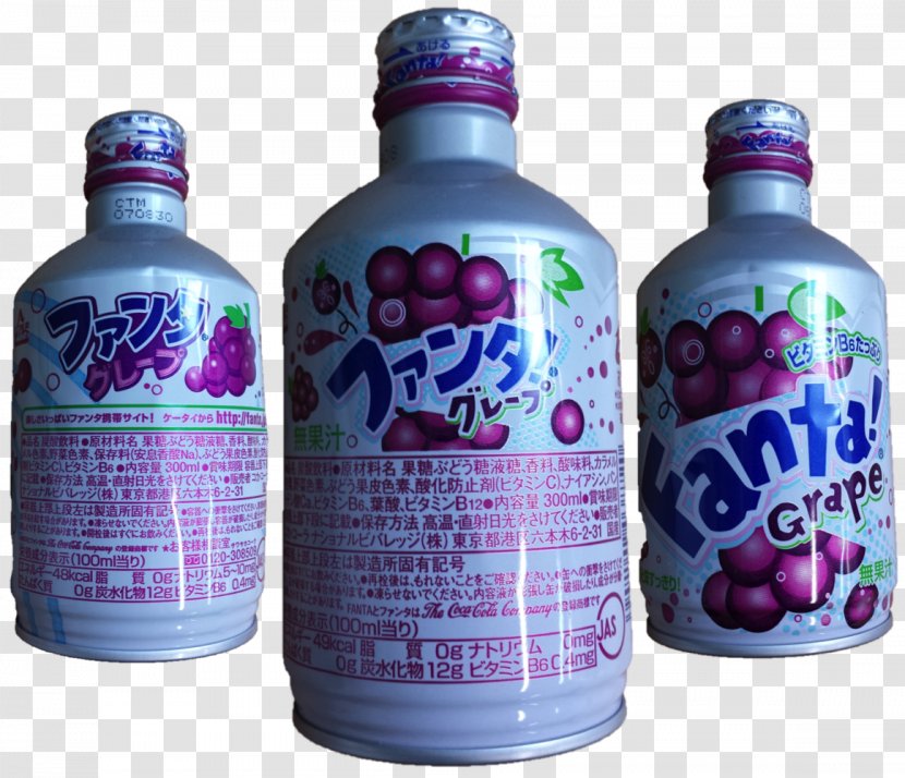 Glass Bottle Distilled Beverage Alcoholic Drink - Fanta Transparent PNG
