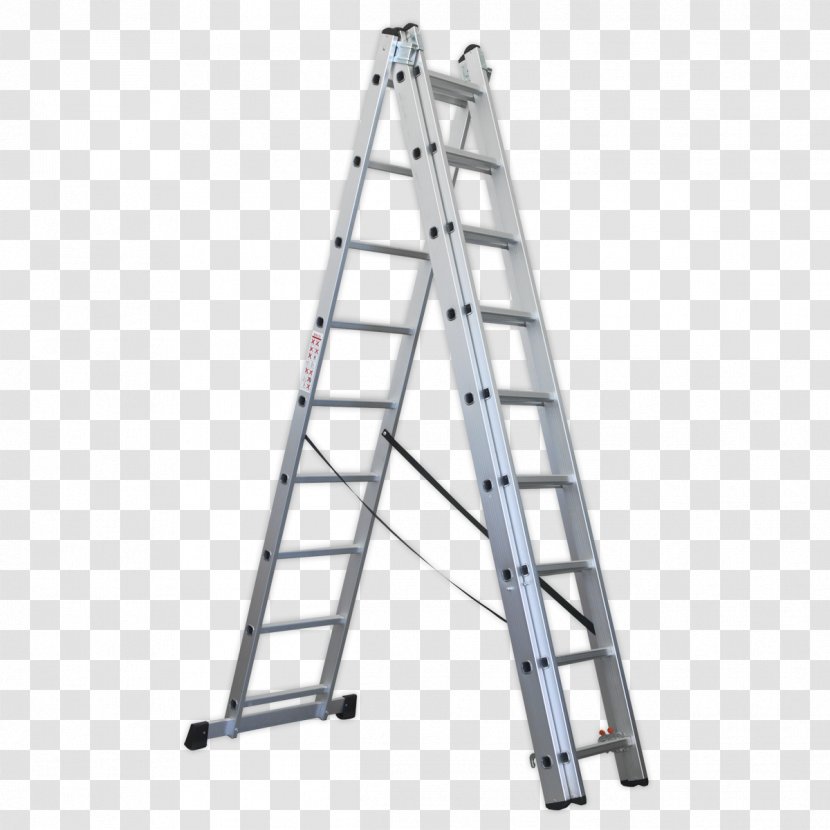 Attic Ladder Stairs Aluminium Scaffolding - Tool - Gas Bar Party Transparent PNG