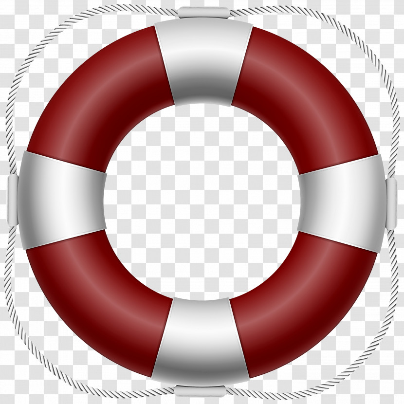 Lifebuoy Lifejacket Red Personal Protective Equipment Circle Transparent PNG