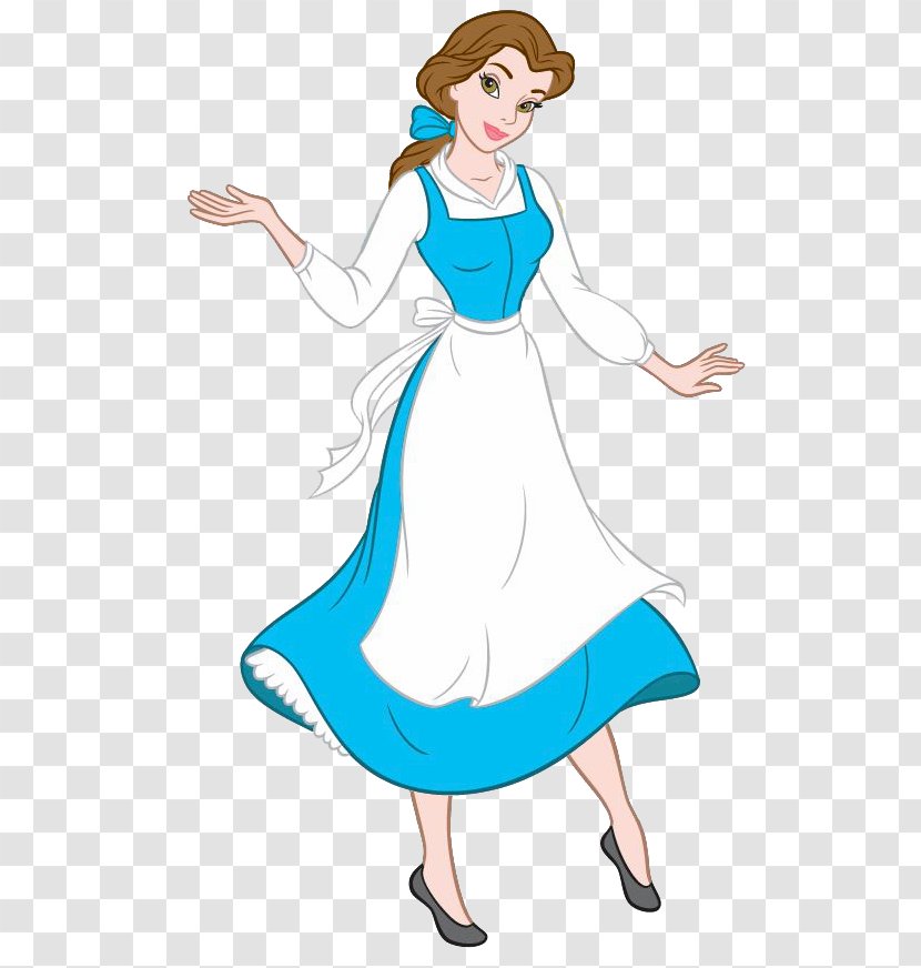 Belle Disney Princess YouTube Ariel Clip Art - Cartoon Transparent PNG