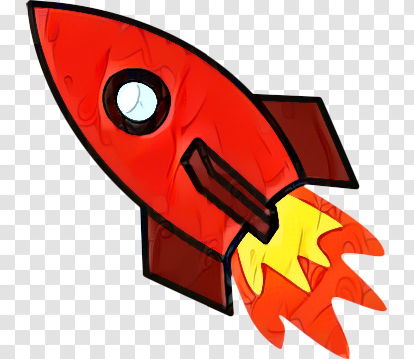 Cartoon Rocket - Spacecraft Transparent PNG