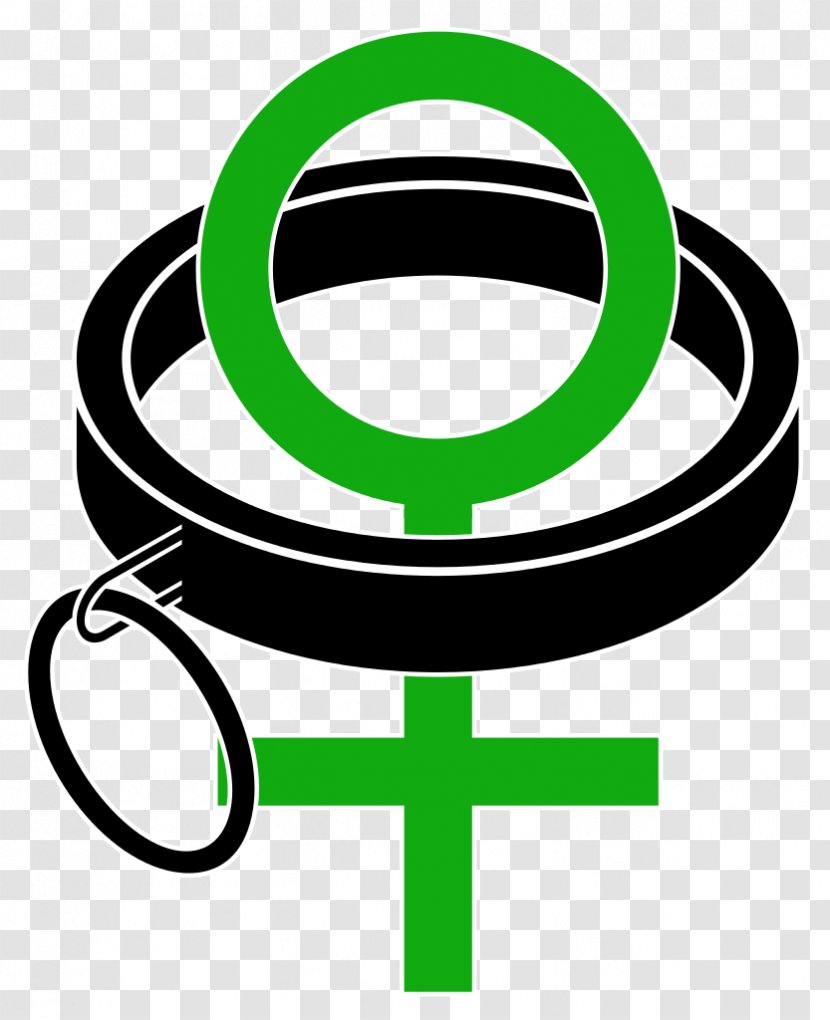 Collar Gender Symbol Female - Cartoon Transparent PNG