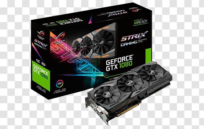 Graphics Cards & Video Adapters NVIDIA GeForce GTX 1080 Ti GDDR5 SDRAM - Computer Component - Nvidia Transparent PNG