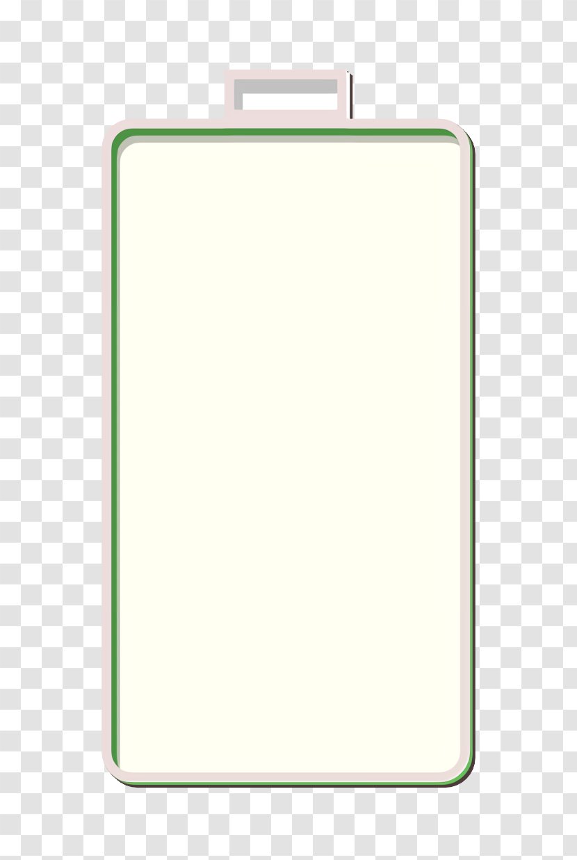 Essential Icon Battery - Rectangle Transparent PNG