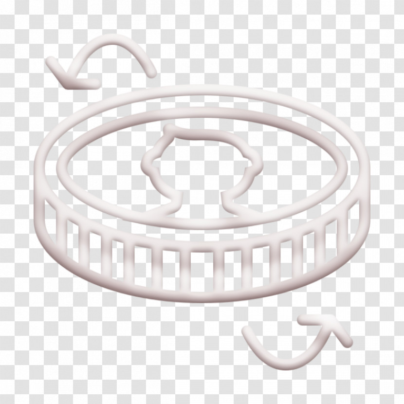 Business Icon Coin Icon Transparent PNG